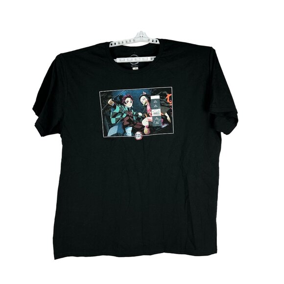Demon Slayer Anime Graphic Tee 3XL Black 100 Percent Cotton Officially Licensed - Picture 2 of 7